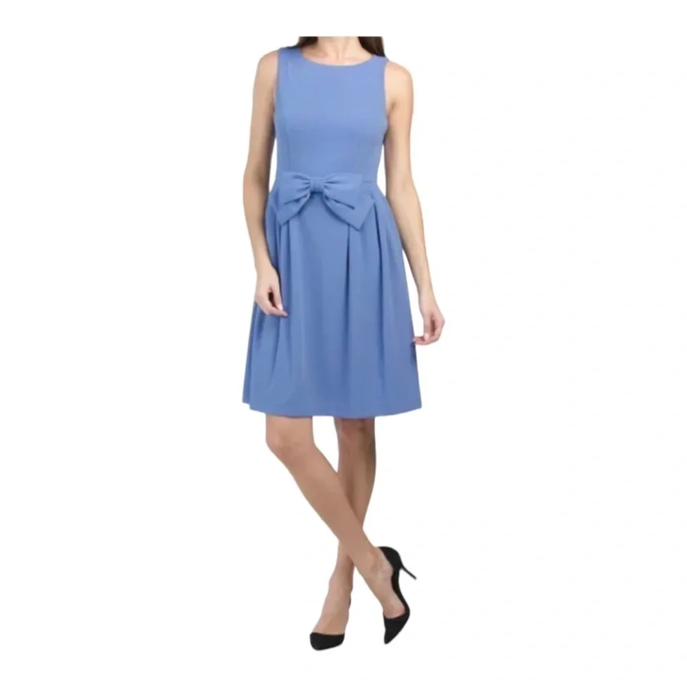Tahari ASL Bow Fit and Flare Dress NWT - Picture 7 of 7